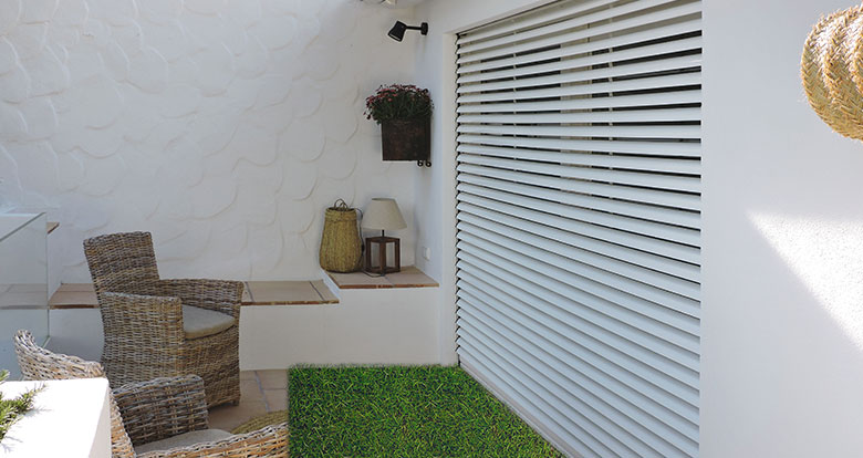 Persianas orientables